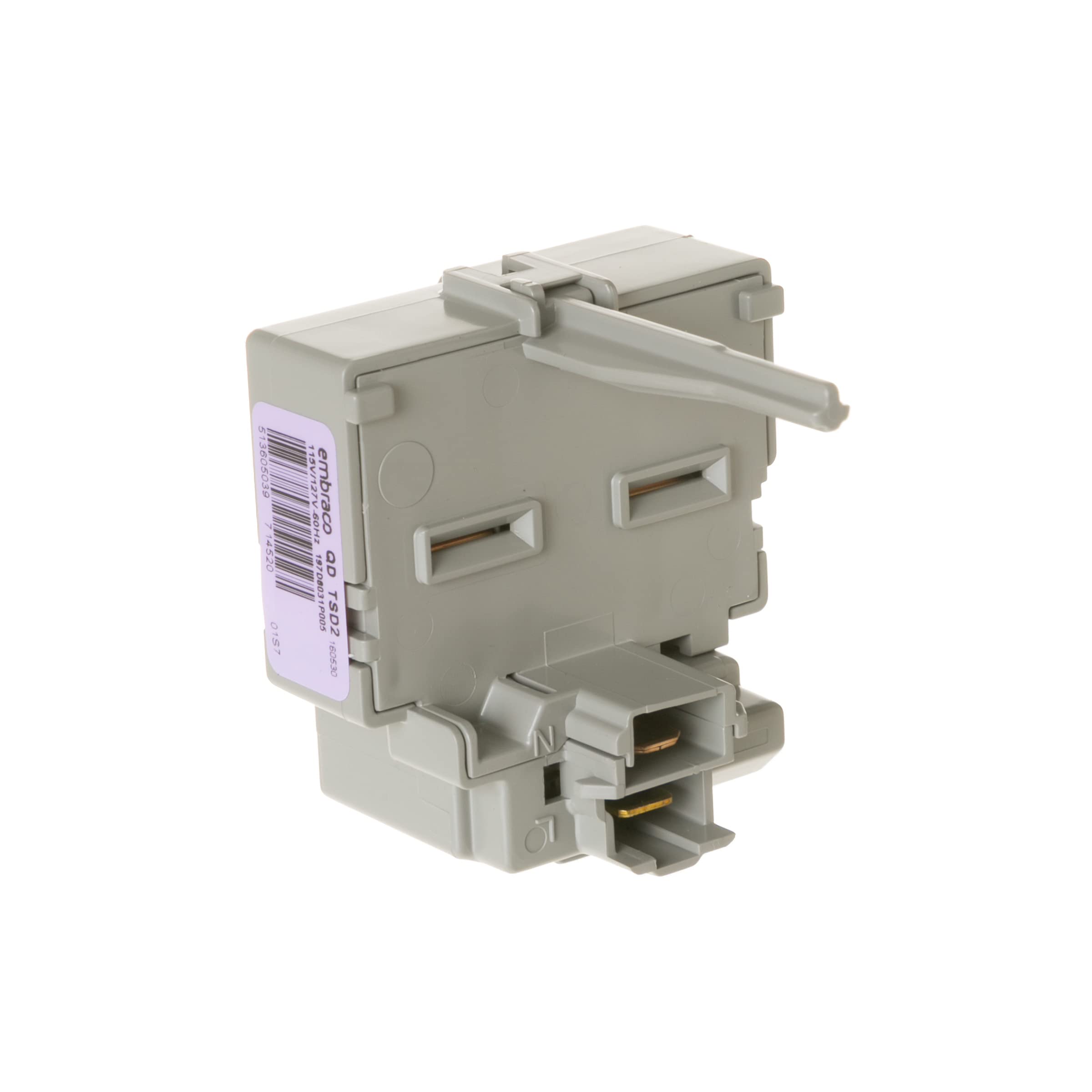 GE Refrigerator Relay and Overload WR08X22874 GE Refrigerator Relay and Overload WR08X22874